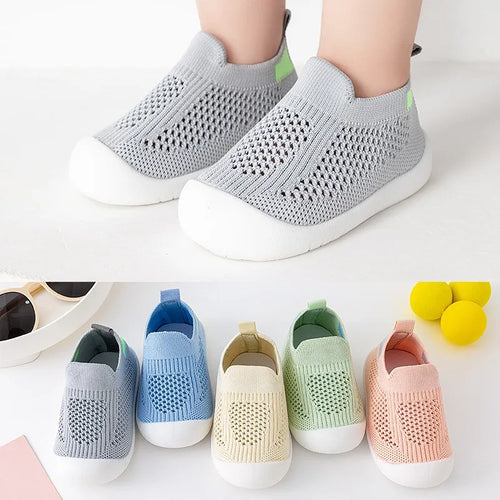 True Haven | Soft Sole Anti-Slip Baby Shoes – Breathable & Flexible, Machine Washable