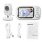 True Haven | HD Baby Monitor – 3.5” Night Vision Display, Two-Way Talk & Temperature Sensor