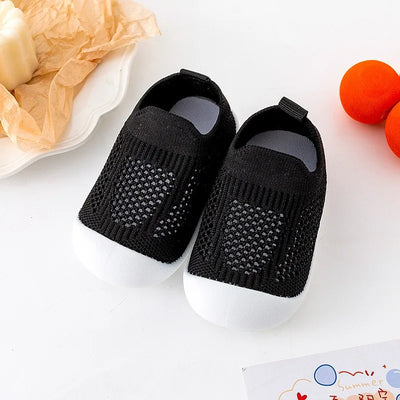 True Haven | Soft Sole Anti-Slip Baby Shoes – Breathable & Flexible, Machine Washable