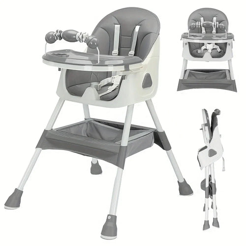 True Haven | 3-in-1 Baby High Chair with Tray – Grows With Your Child, Easy to Clean