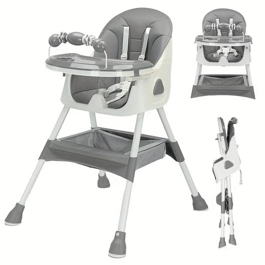True Haven | 3-in-1 Baby High Chair with Tray – Grows With Your Child, Easy to Clean