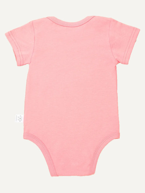 True Haven | Baby Girl “Grandma’s Little Angel” Bodysuit – Soft Cotton Comfort, Easy Snap Closures