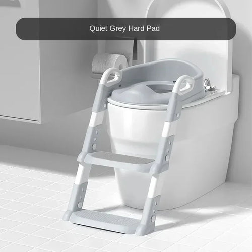 True Haven | Toilet Training Step Ladder – Foldable for Easy Storage, Sturdy Non-Toxic Design