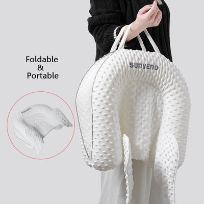 True Haven | Baby Lounger Bed – Soft & Reversible Design, Cozy Newborn Essential