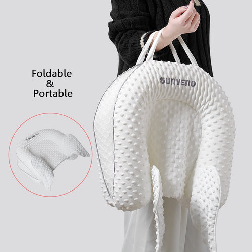 True Haven | Baby Lounger Bed – Soft & Reversible Design, Cozy Newborn Essential