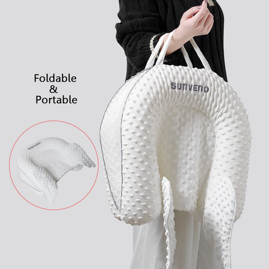 True Haven | Baby Lounger Bed – Soft & Reversible Design, Cozy Newborn Essential