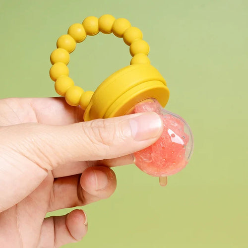 True Haven | Baby Fruit Feeder – BPA-Free Silicone, Soothes Sore Gums
