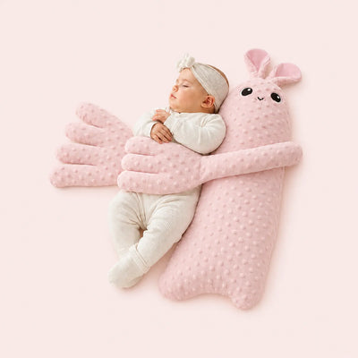 True Haven | Plush Bunny Patting Soother – Remote-Control Baby Comfort Toy, 3 Speeds