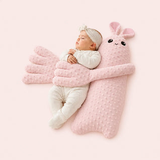 True Haven | Plush Bunny Patting Soother – Remote-Control Baby Comfort Toy, 3 Speeds