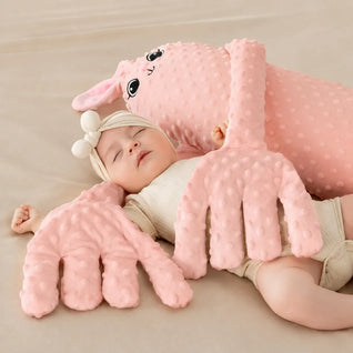 True Haven | Plush Bunny Patting Soother – Remote-Control Baby Comfort Toy, 3 Speeds