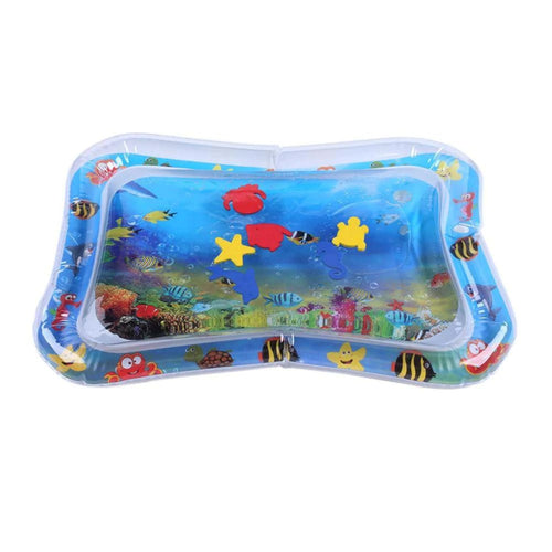 True Haven | Baby Tummy Time Mat – Engaging Sensory Design, Foldable & Portable