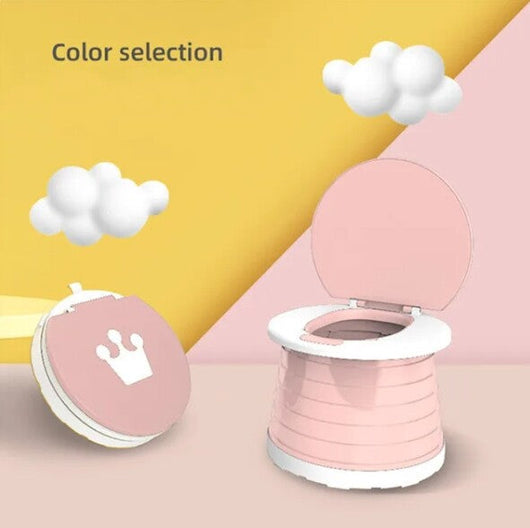 True Haven | Portable Kids Toilet Seat – Foldable & Travel-Ready, Non-Toxic Materials