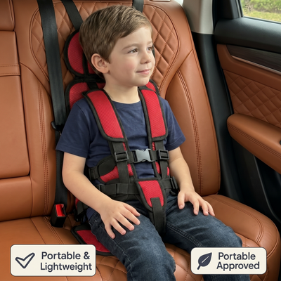 True Haven | Compact Child Travel Seat – On-the-Go Comfort, Fits Most Strollers & Car Seats