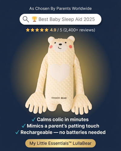 True Haven | Plush Sleep Companion Toy – Rhythmic Patting Baby Soother, 5 Animal Characters