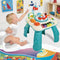 True Haven | Early Learning Musical Activity Table – Lights, Sounds & Shape Recognition, Great for Toddlers