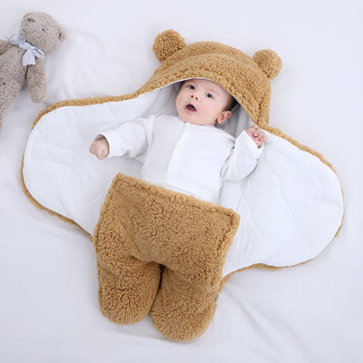 True Haven | Fleece Pram Suit – Warm Insulated Baby Snowsuit for Strollers, 0-6 Months, 6 Colors