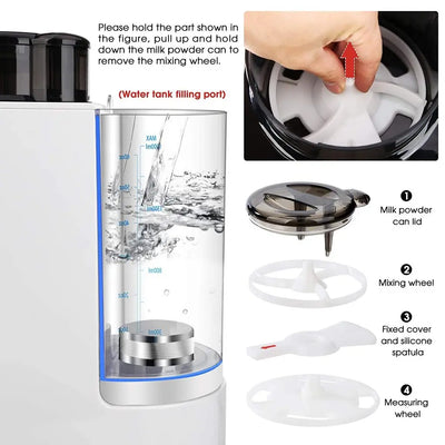 True Haven | Automatic Baby Formula Milk Dispenser – Precise Temperature Control, One-Touch Preparation