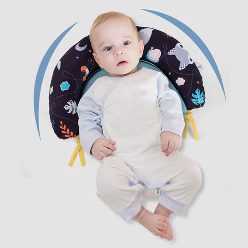 True Haven | Multifunctional Tummy Time Pillow – Non-Toxic Materials, BPA-Free