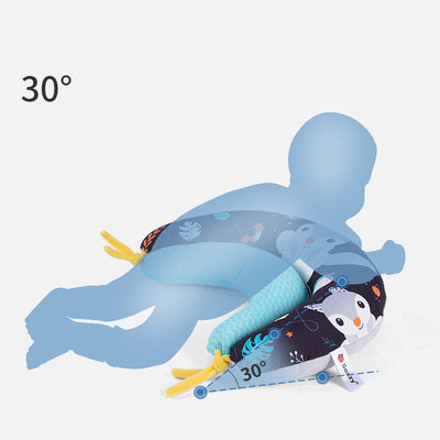 True Haven | Multifunctional Tummy Time Pillow – Non-Toxic Materials, BPA-Free