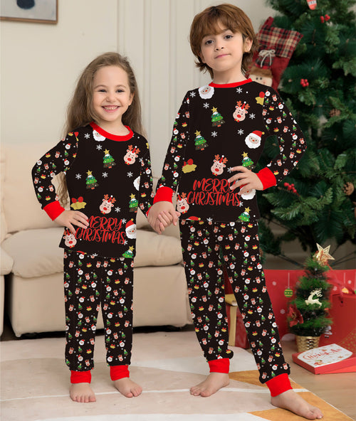 True Haven | Family Christmas Matching Pajamas Set – Soft Breathable Fabric, Sizes for the Whole Family