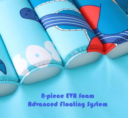 True Haven | Kids Swim Float Vest – UPF 50+ Sun Protection Swimwear for Toddlers, Ages 1-6