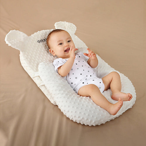 True Haven | Baby Feeding Wedge Pillow – Adjustable Incline Support, Machine Washable