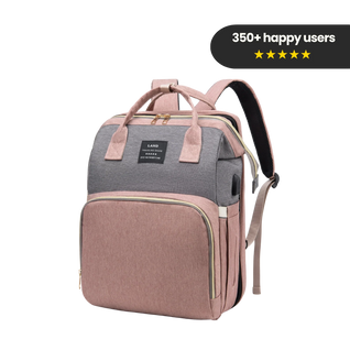 True Haven | All-In-One Diaper Bag Backpack – Durable Oxford Baby Bag for Parents, 6 Colors