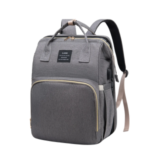 True Haven | All-In-One Diaper Bag Backpack – Durable Oxford Baby Bag for Parents, 6 Colors