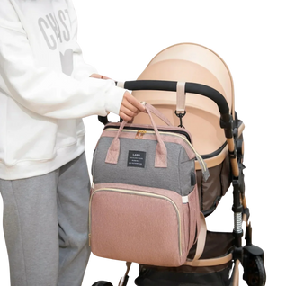 True Haven | All-In-One Diaper Bag Backpack – Durable Oxford Baby Bag for Parents, 6 Colors