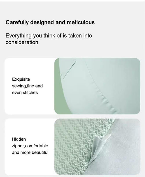 True Haven | Multifunctional Baby Nursing Pillow – Ergonomic Feeding Support, Machine Washable