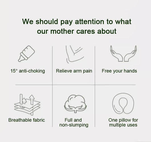 True Haven | Angled Nursing Pillow with Baby Lounger – Hands-Free Support, Double-Sided Design