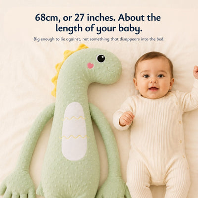 True Haven | Plush Baby Patting Soother – Hands-Free Bedtime Comfort Toy, 4 Animal Designs