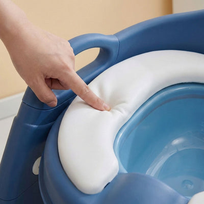 True Haven | Toddler Potty Training Step Stool – Ladder-Style Toilet Trainer Seat, Non-Slip & Foldable