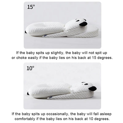 True Haven | Baby Feeding Wedge Pillow – Adjustable Incline Support, Machine Washable