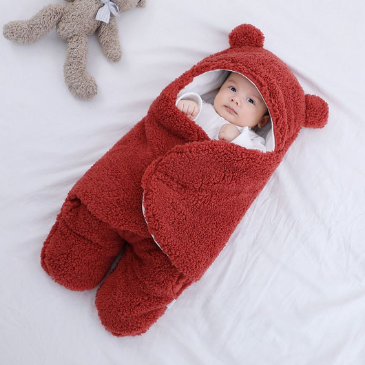 True Haven | Fleece Pram Suit – Warm Insulated Baby Snowsuit for Strollers, 0-6 Months, 6 Colors