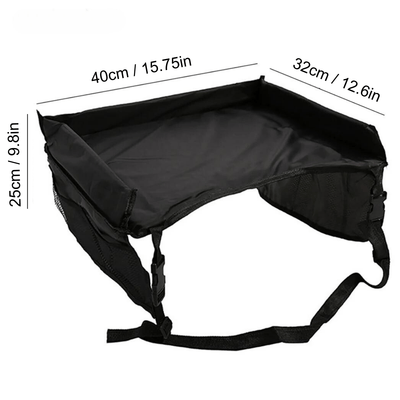 True Haven | Kids Snack and Play Travel Tray – Mealtime Made Easier, Hands-Free Comfort