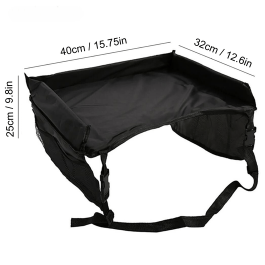 True Haven | Kids Snack and Play Travel Tray – Mealtime Made Easier, Hands-Free Comfort
