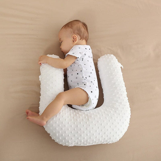 True Haven | Baby Feeding Wedge Pillow – Adjustable Incline Support, Machine Washable