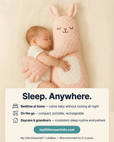 True Haven | Plush Sleep Companion Toy – Rhythmic Patting Baby Soother, 5 Animal Characters