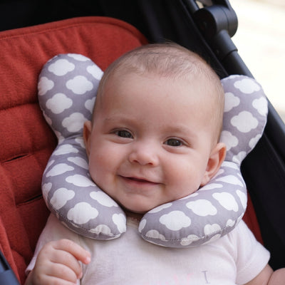 True Haven | Baby Travel Pillow – Built for Busy Days Out, Compact & Portable