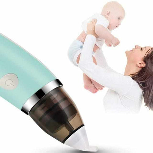 True Haven | Electric Baby Nasal Aspirator – 5 Adjustable Suction Levels, USB Rechargeable