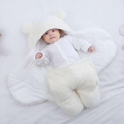 True Haven | Fleece Pram Suit – Warm Insulated Baby Snowsuit for Strollers, 0-6 Months, 6 Colors